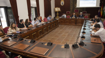 Reunión con alcaldes en Diputación de Córdoba