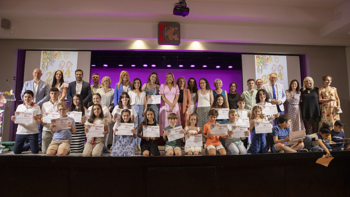 Los premiados y premiadas durante la gala de entrega de premios