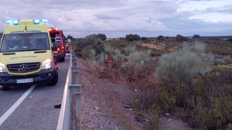 Accidente en el que ha fallecido un varón de 61 años