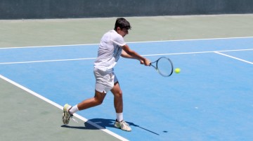 Alejandro López en el torneo de Málaga