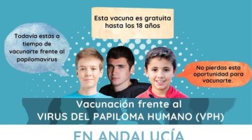 Cartel de la campaña de vacunación