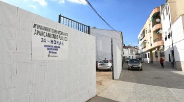 Aparcamiento situado en la calle Concepción