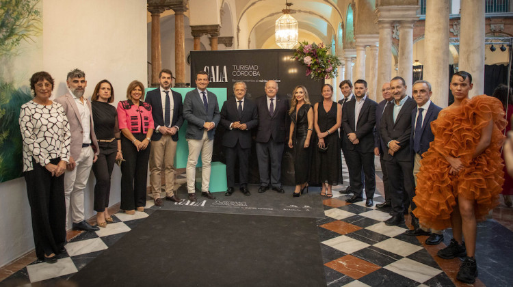 Los premiados en los momentos previos a la gala