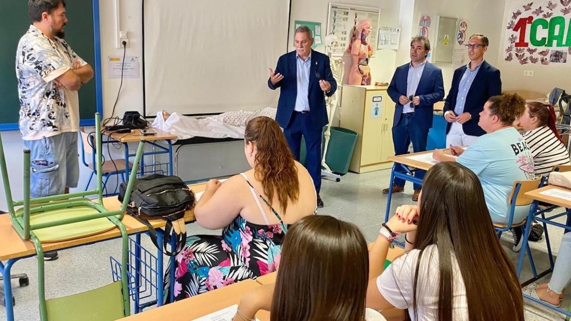 Inicio del curso en el IES Antonio María Calero