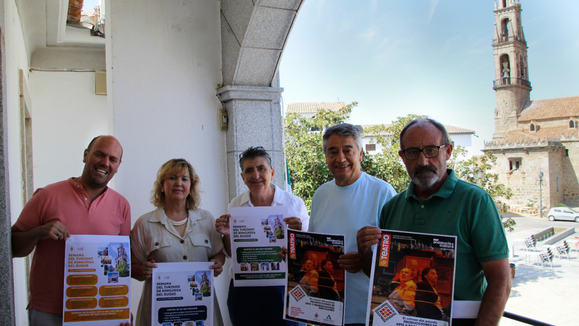 Presentación de la programación cultural de otoño en Hinojosa del Duque