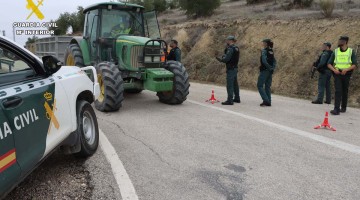 Dispositivo organizado por la Guardia Civil para prevenir los robos en el campo