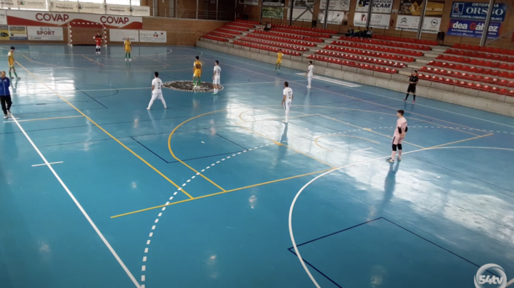 El equipo pozoalbense en el partido que le midió al Palenciana