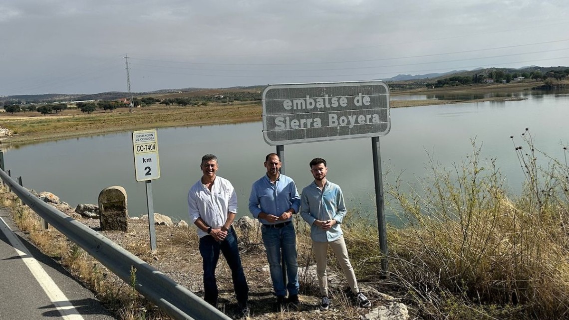 Miembros de IU en Sierra Boyera