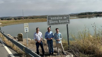 Miembros de IU en Sierra Boyera