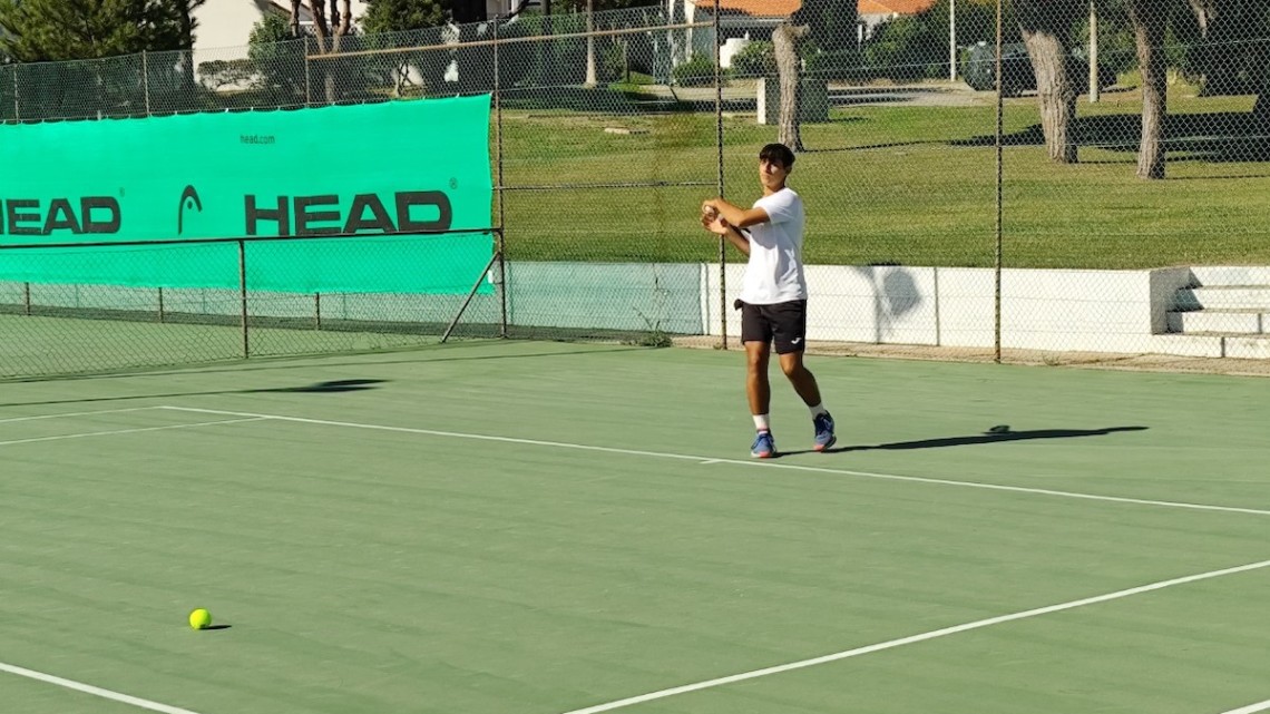 Alejandro López en el torneo en tierras portuguesas