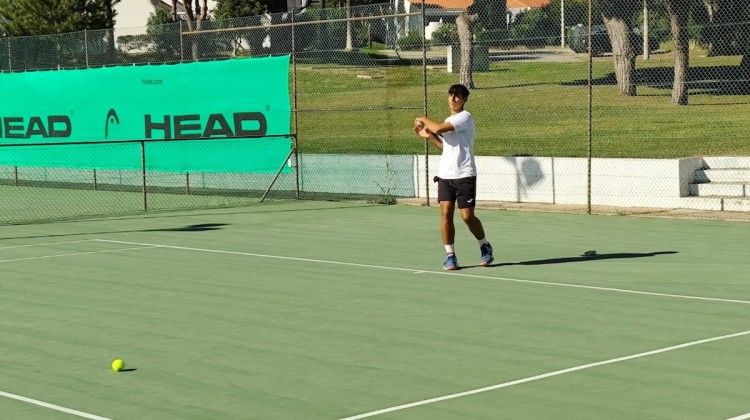 Alejandro López en el torneo en tierras portuguesas