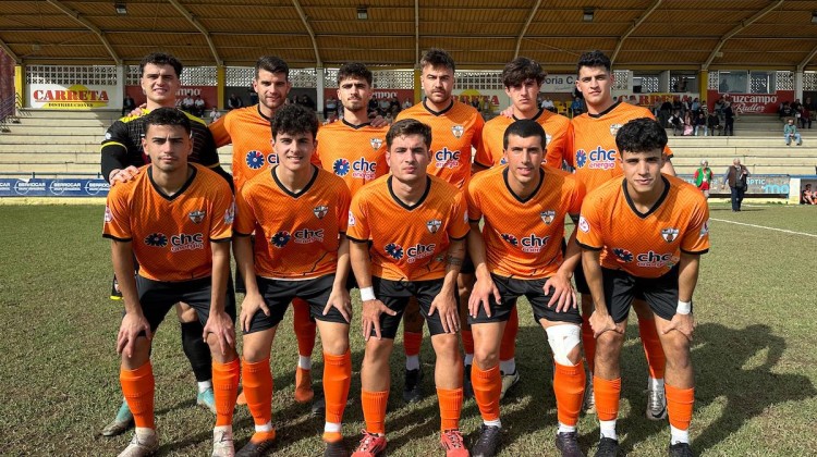 Once inicial del Pozoblanco frente al Coria