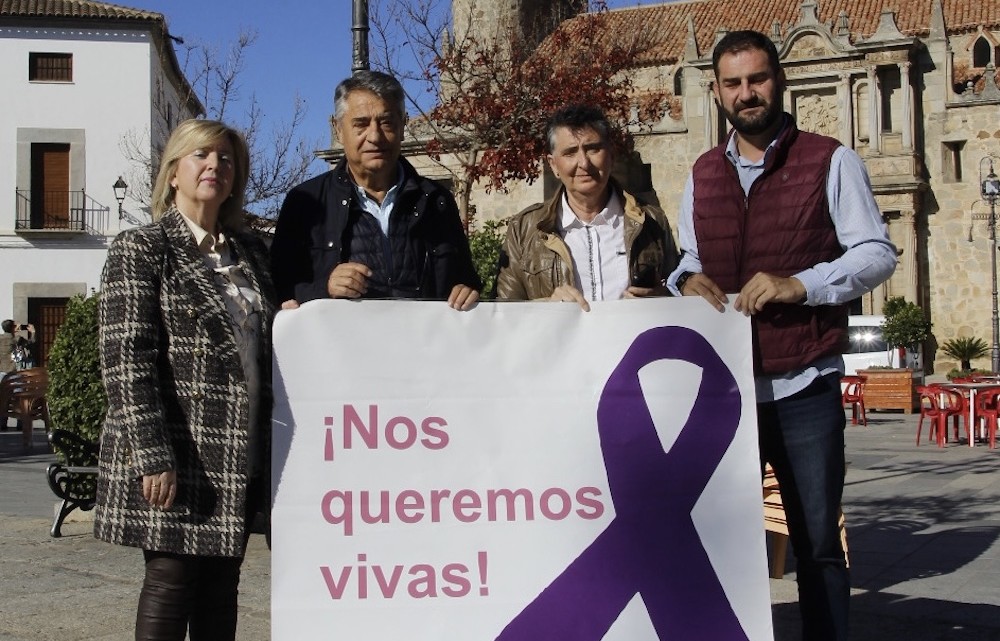 Presentación de las jornadas contra la violencia de género en Hinojosa del Duque