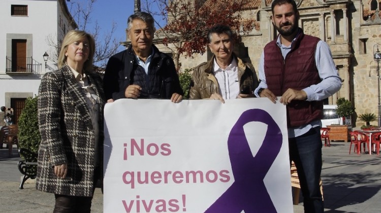 Presentación de las jornadas contra la violencia de género en Hinojosa del Duque