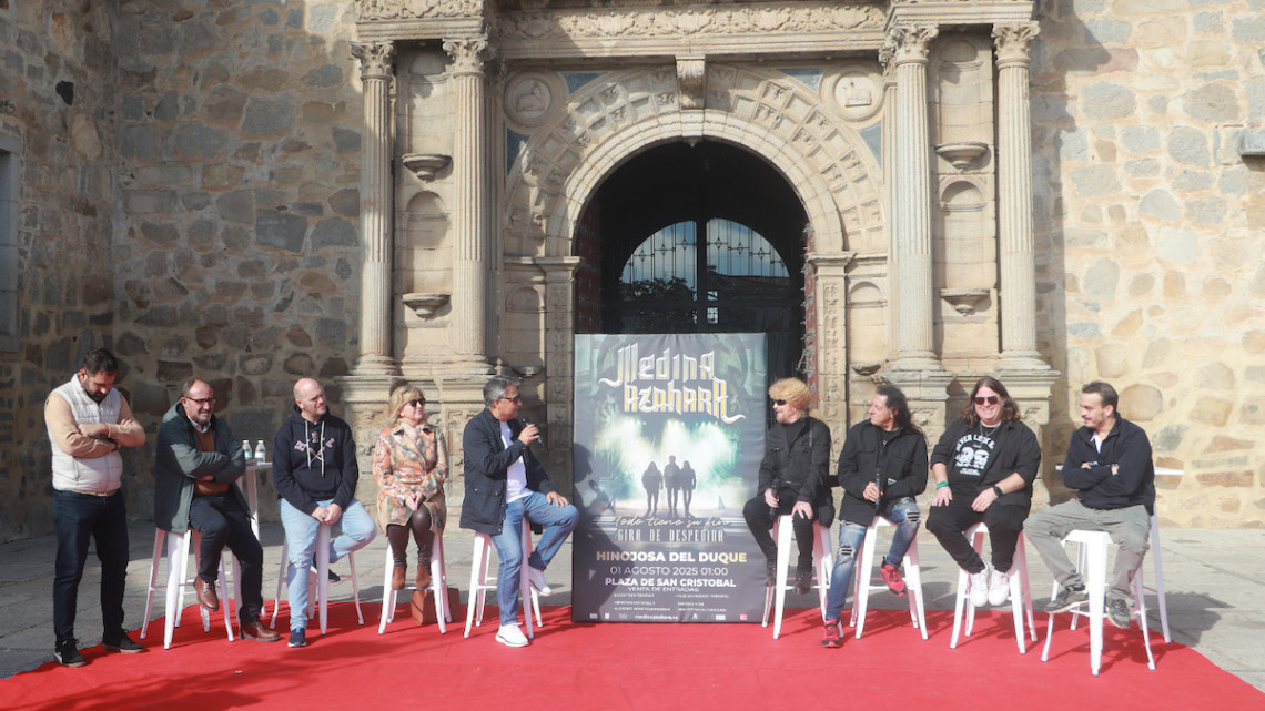 Presentación del concierto de Medina Azahara