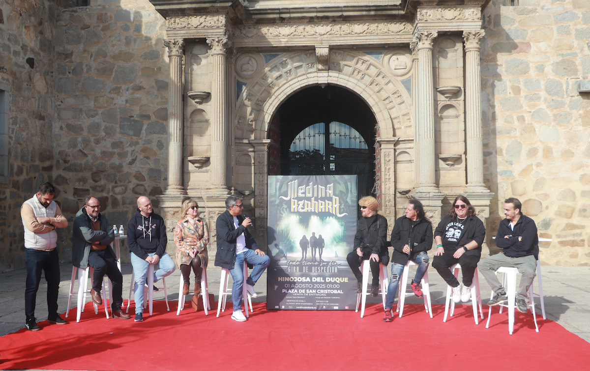 Presentación del concierto de Medina Azahara