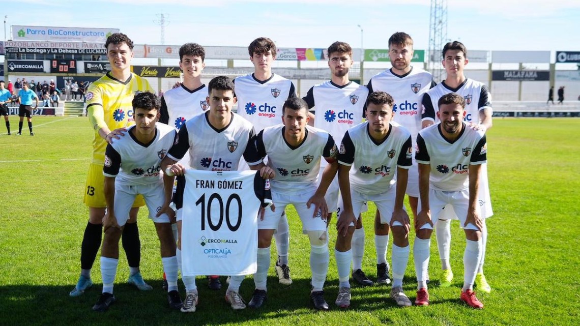 Once inicial del Pozoblanco ante el Tomares