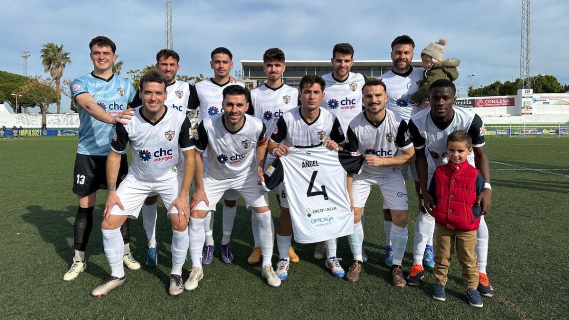 Once inicial del Pozoblanco ante el Conil