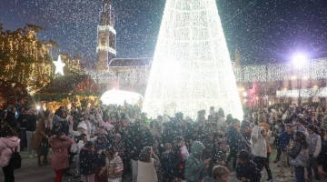 Encendido del alumbrado navideño en Hinojosa del Duque