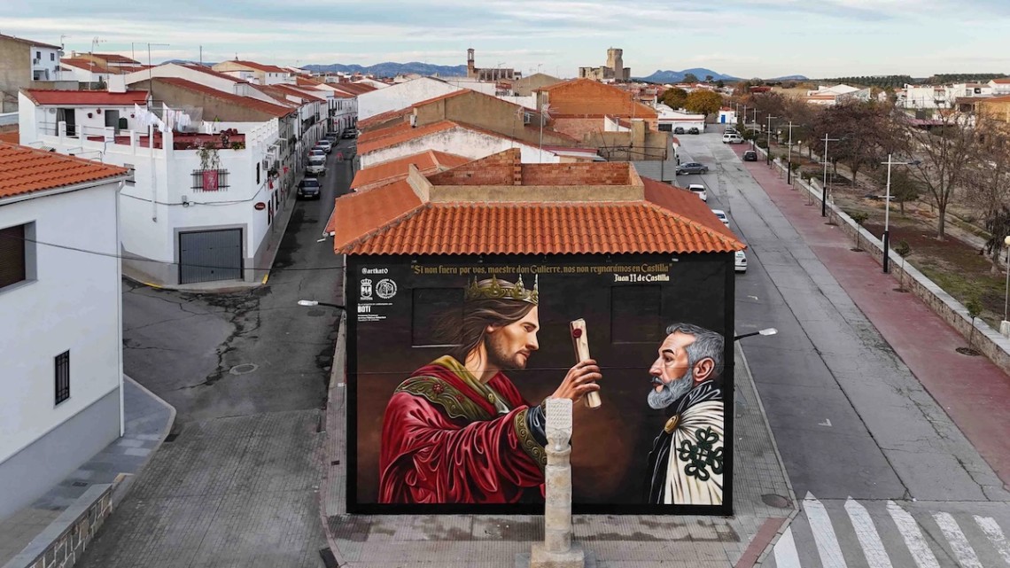 Mural en Belalcázar. Foto: Asociación Cultural Turdulia