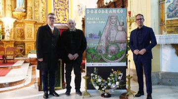 Domingo Sánchez Ruiz (a la izquierda) junto a Juan García y Santiago Cabello