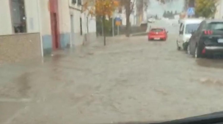 Lluvias en Hinojosa del Duque