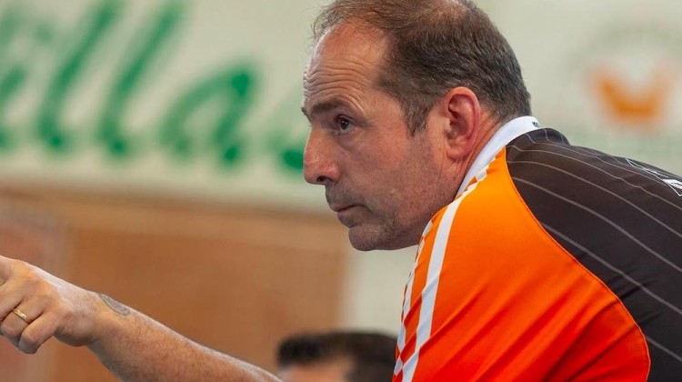 Nacho García durante un partido. Foto: Club Promesas Baloncesto Pozoblanco