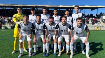 Once inicial del Pozoblanco ante el Salerm Cosmetic Puente Genil