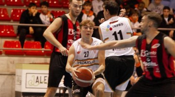 Pablo García durante un partido