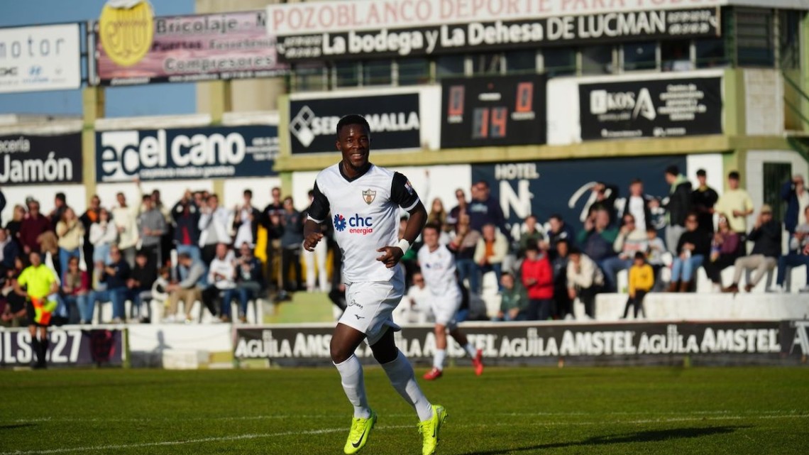 Diawara celebrando su gol