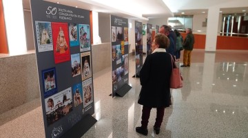 Exposición en el Teatro El Silo. Foto: Turismo Pozoblanco