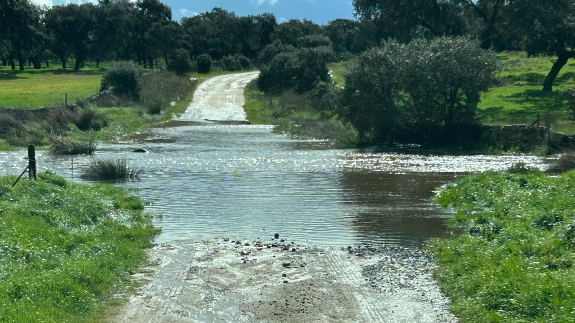 Arroyo Santa Maria con las últimas lluvias