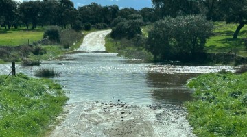 Arroyo Santa Maria con las últimas lluvias