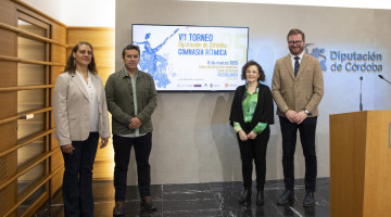 Presentación del torneo de gimnasia rítmica