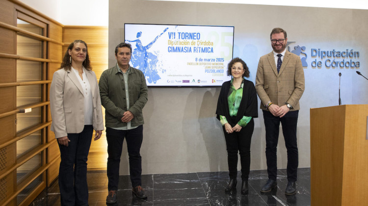 Presentación del torneo de gimnasia rítmica