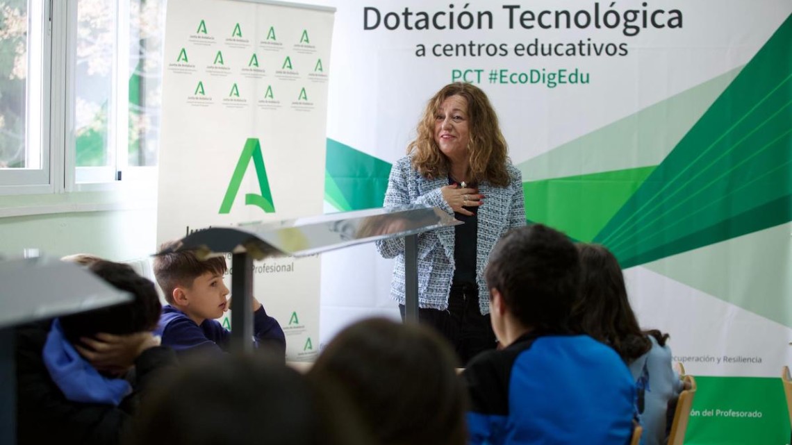 La consejera en el IES Los Pedroches